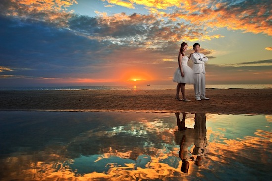  Sunset Pre-Wedding Photography  