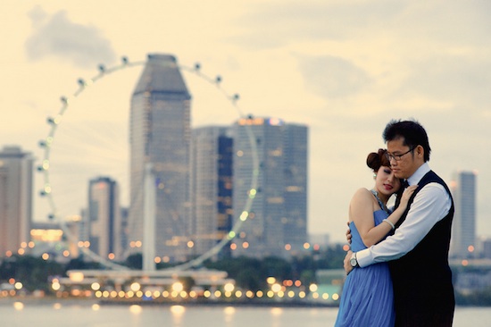 Singapore's Eye Pre-Wedding Photography  