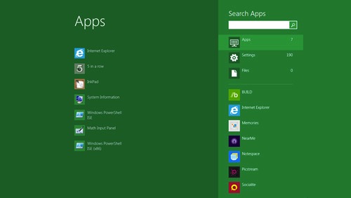 Better Search Functions in New Windows 8