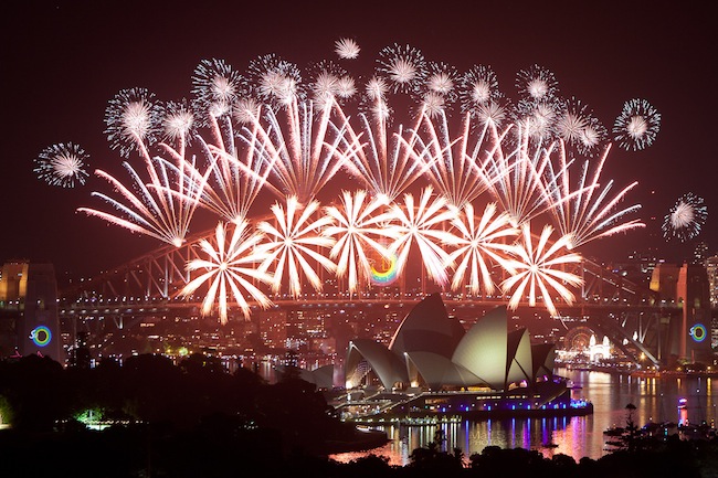 happy new year  sydney, Australia firework