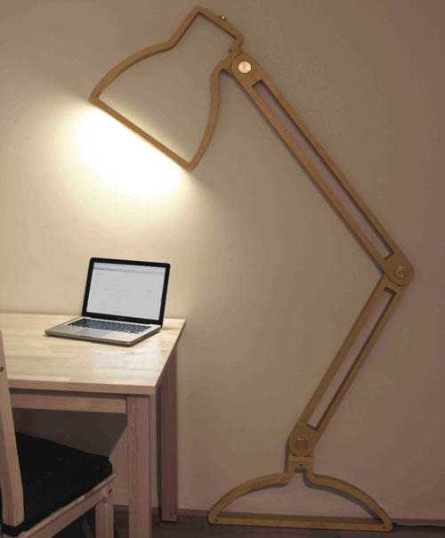Creative lamp for study table 
