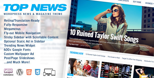 Top News WordPress news and magazine