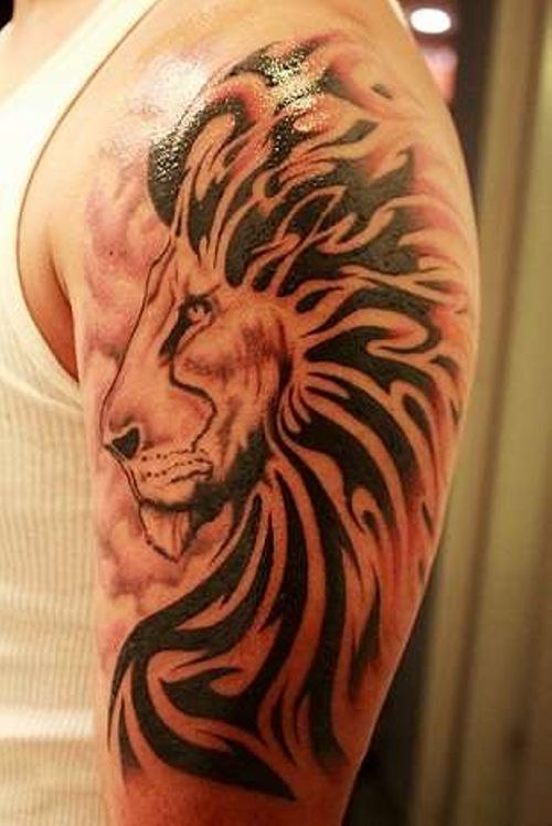 Lion-Tattoo-Design 22 Professional Tattoo designs For Men Arm & Shoulder
