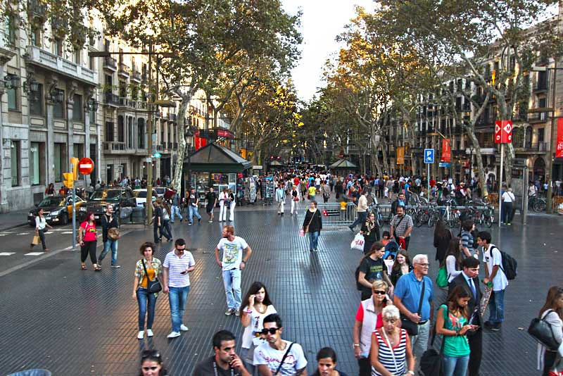 12 Things To Do In Barcelona Spain-Barcelona-La-Rambla-Day-L