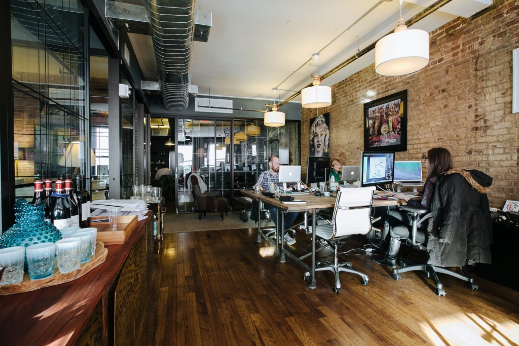 6 Architectural Snapshots of the WeWork Office