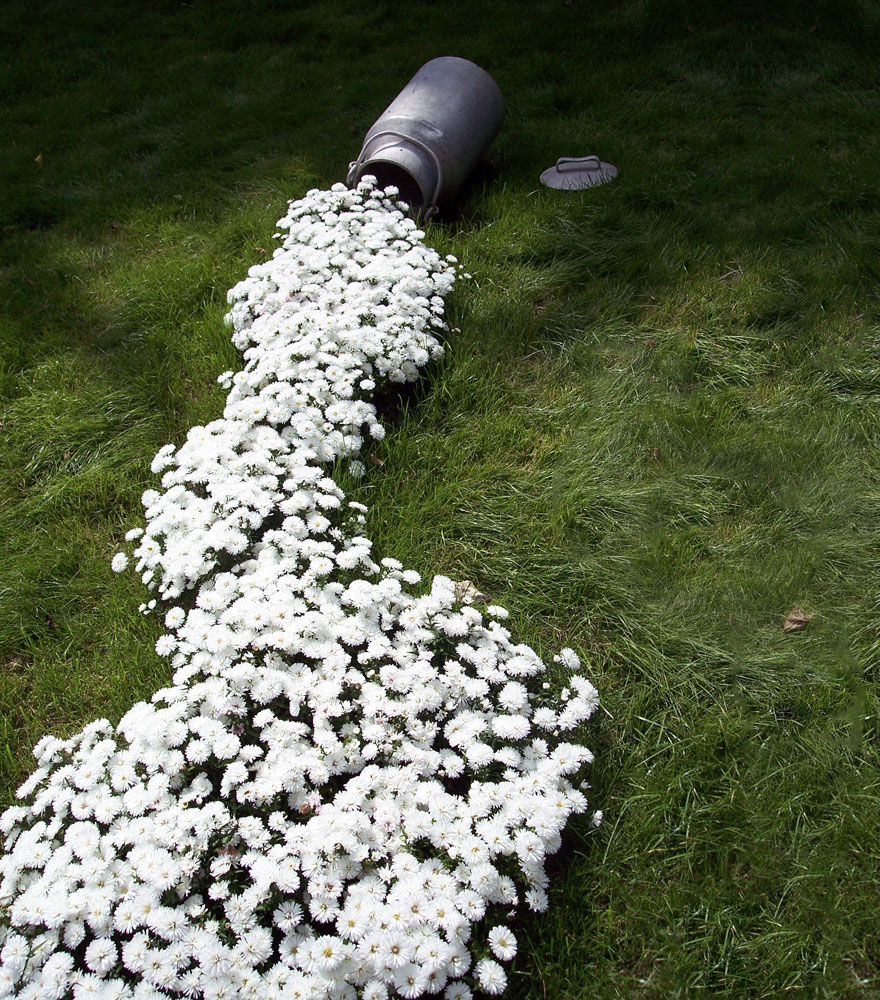 30 Brilliant Ideas To Make Spilled Flower Pots