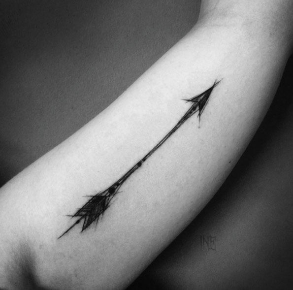 sketch-arrow-tattoo-design