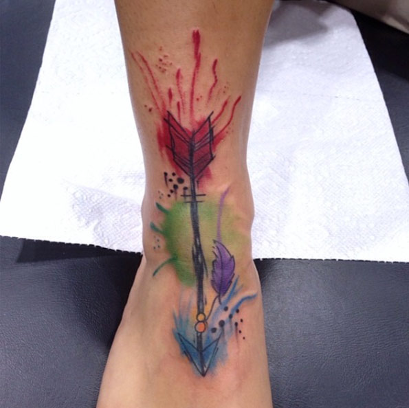 watercolor-arrow-tattoo-2