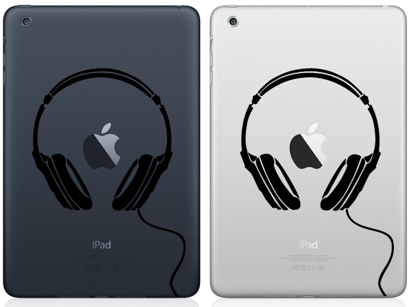  Headphones iPad Mini Decals