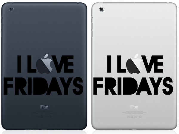  I Love Friday iPad Mini Decals