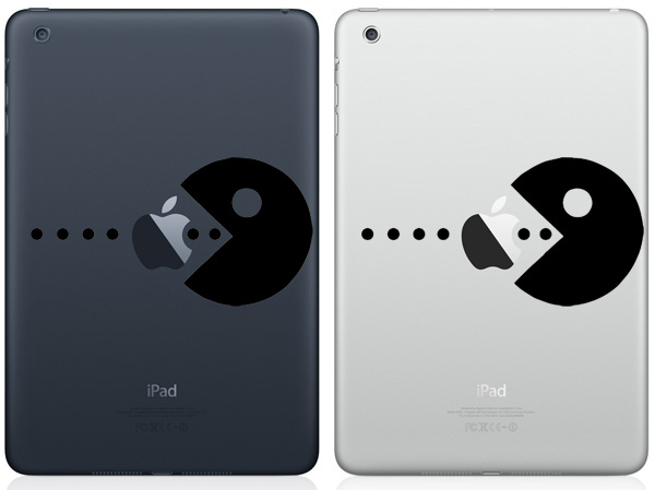 Pacman iPad Mini Decals