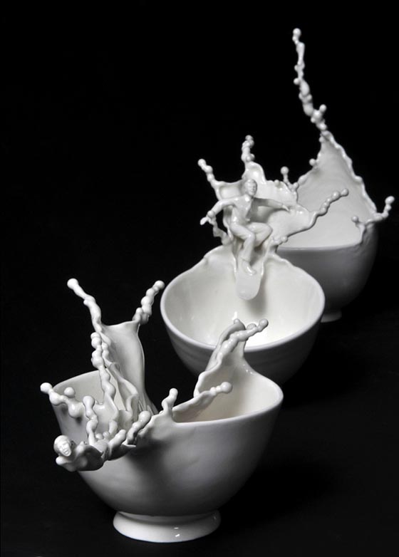  Bowls of Fantasy Sculptures by Johnson Tsang