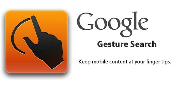 Google Gesture Search