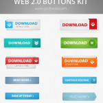 33 Impressive PSD Free Download Website Button