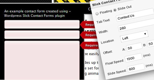 Slick Contact Forms for wordpress