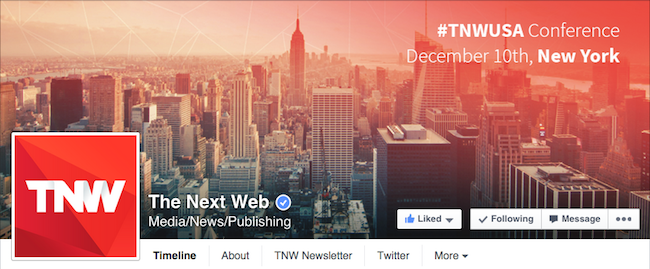 The Next Web Facebook Page