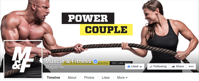 Muscle & Fitness Facebook Page