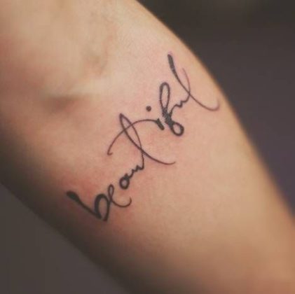 25 Awesome Minimalist Forearm Tattoo Designs For Girls  Blogrope