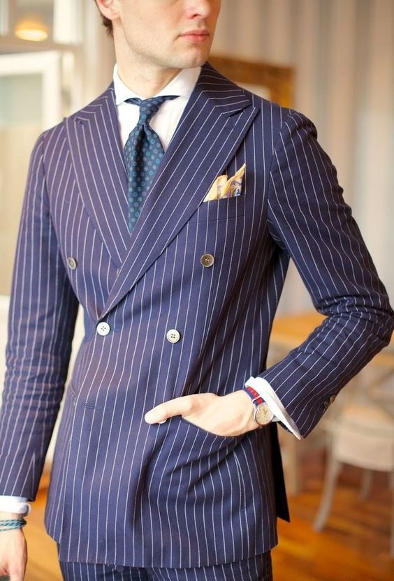 20 Best Pinstripe Suits Men Should Have in their Wardrobe - Blogrope