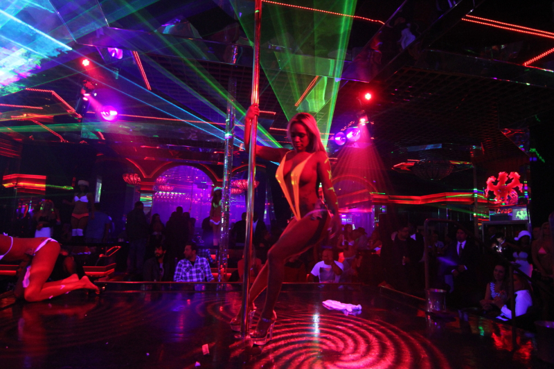 a Strip Club & Get a Lap dance. 